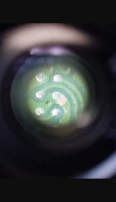 Vand microscop pentru electronica