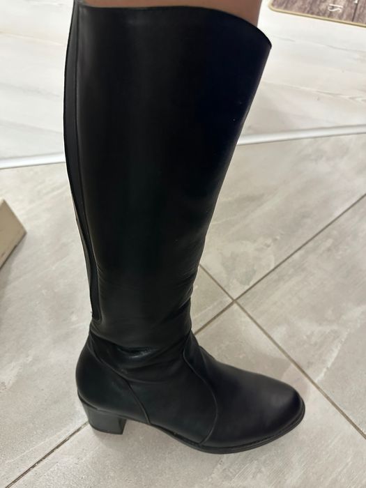 Ботуши естествена кожа 38 н.