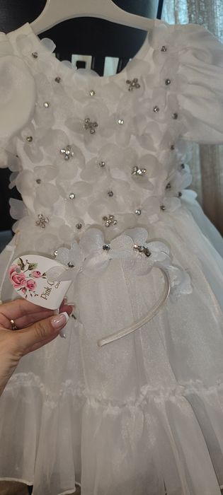 Официална детска рокля 4-5 год