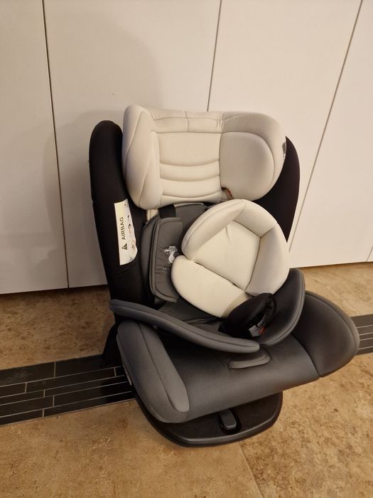 Scaun Auto cu Isofix rotativ 360 grade 0-36 kg baza neagra