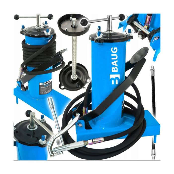 Pompa gresat manuala 3L, Gresor, furtun 4m Baug