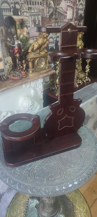 Подставка для бутылки и фужеров