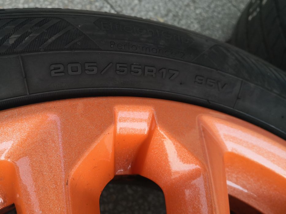 5х108 Форд торнео Ford torneo 5x108 17 цола джанти с датчици гуми 205 55 17 Goodyear