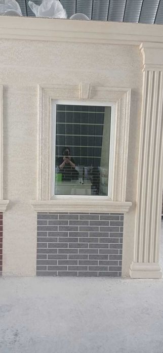 Фасадные термо панели, обрамление окон