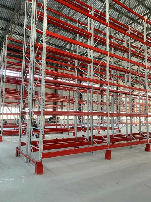 Палетные, фронтальные стеллажи для склада