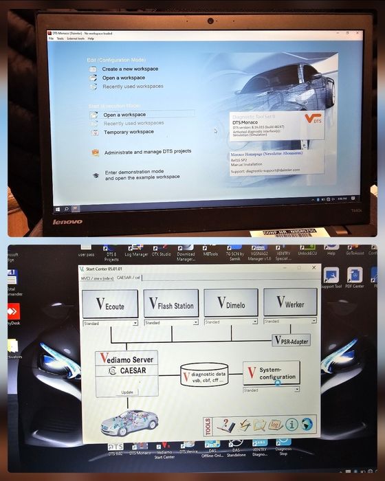 Ssd soft diagnoza codari Mercedes Xentry Dts  Monaco Vediamo Passthru