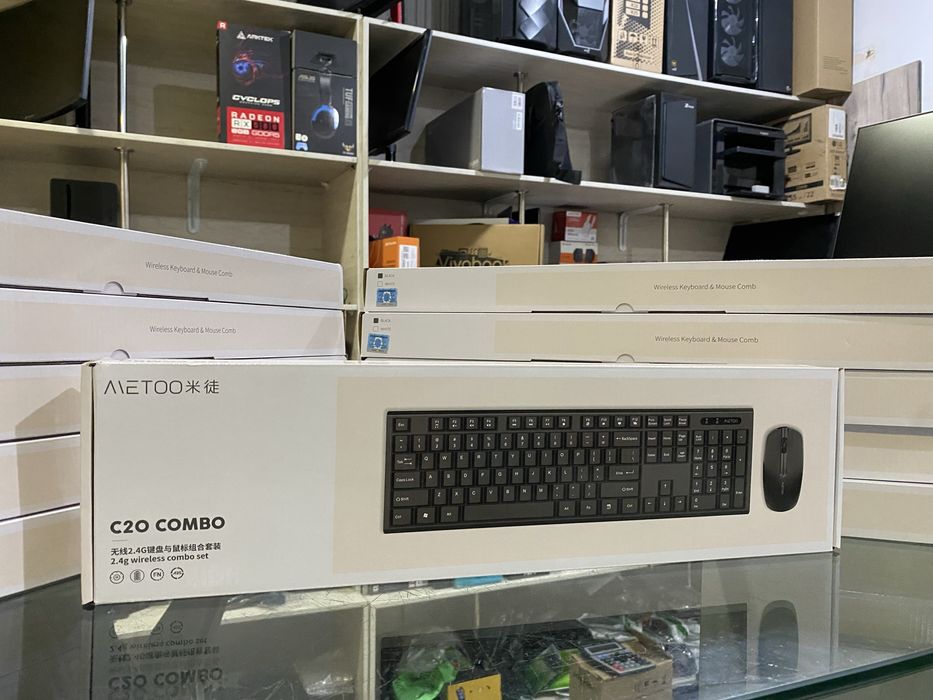 Metoo Klavyatura mishka Yangi