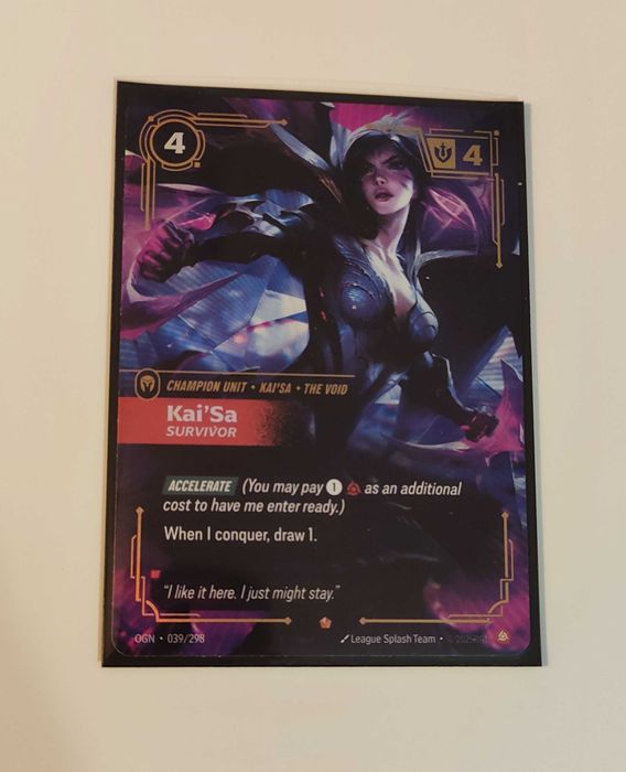 (RIFTBOUND) Kai'Sa, Survivor (V.1 - Epic)