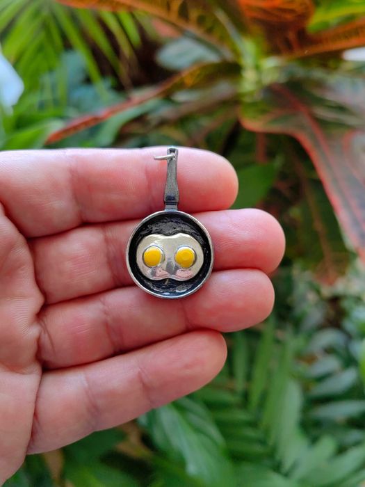 Сребърно колие, подарък за домакиня, уникално колие, подарък заготвач