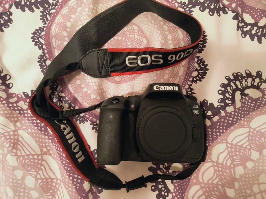 Фотоапарат Canon eos 90D + 3 обектива