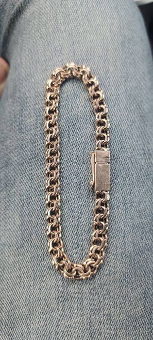 Золотой браслет бисмарк 585