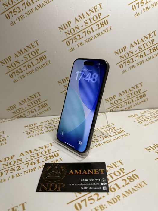 NDP Amanet Braila Iphone 16 Pro(51688)