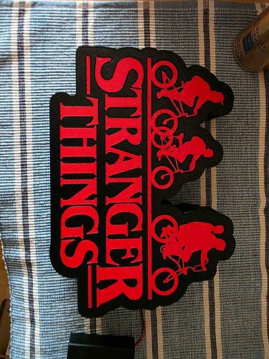 Lampă LED Stranger Things | Lampă decorativă cameră | Cadou fani