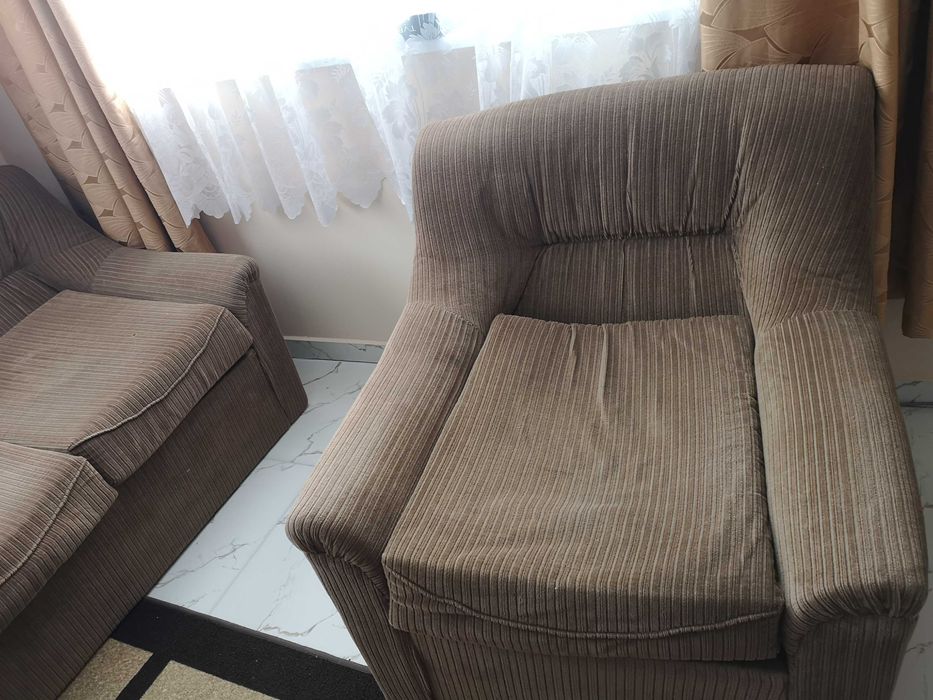 Диван с два фотьойла