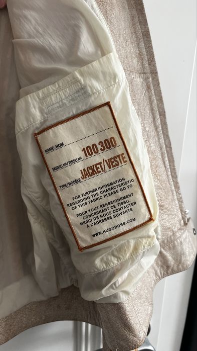 Vintage кожено яке BOSS