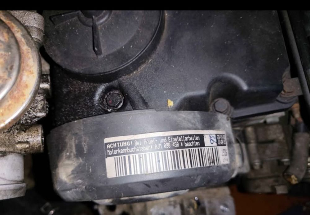 Motor golf 4 1.9 diesel cod AJM 116 cp
Fără turbină si volantă 
1200 lei