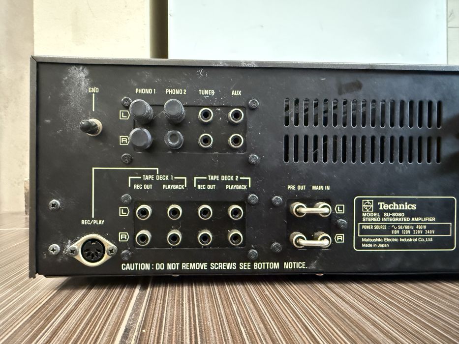 Technics SU-8080 Качествен стерео усилвател