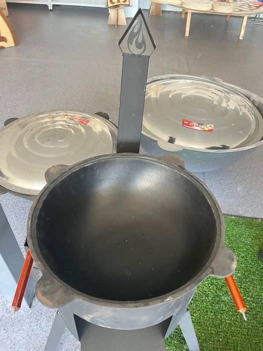 Казаны, самовары, мангалы