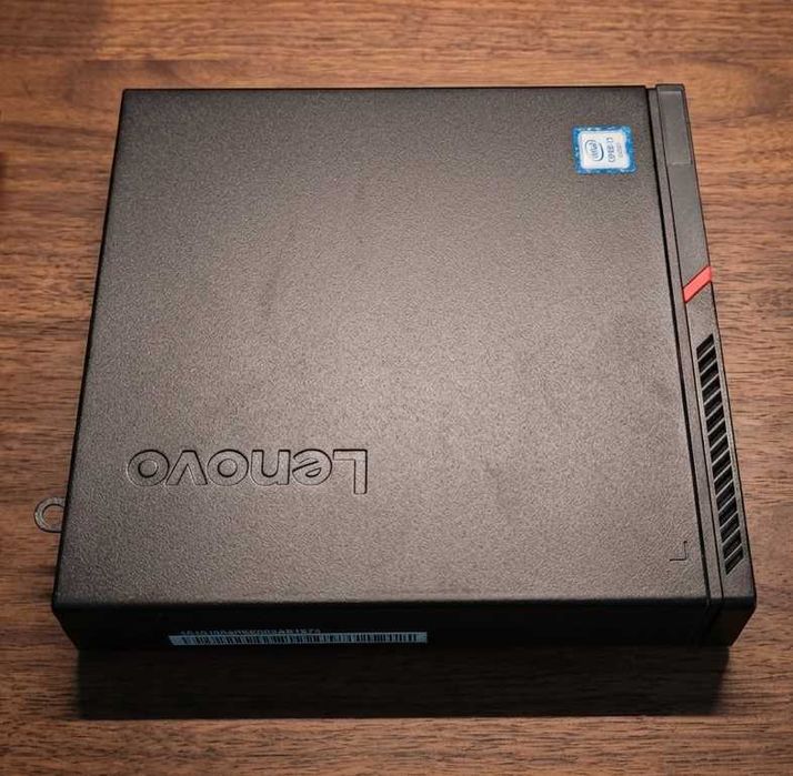 Продавам Lenovo ThinkCentre M700 Tiny / i3 / 16GB RAM DDR4 / 256GB M.2 SATA / 640GB HDD/ Профилактиран / Windows 11 Pro / ESET NOD32 Antivirus