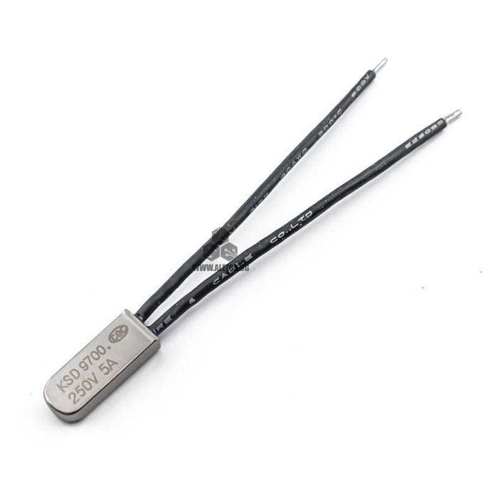 Биметални термични защити, NC нормално затворен контакт