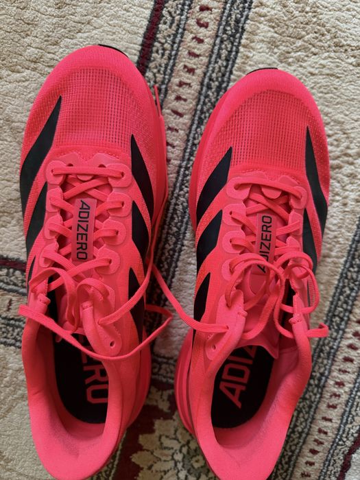 Adidasi alergare Adidas Adizero Evo Sl marime 45 1/3 rosu