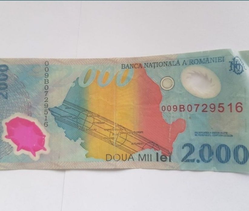 Bancnotă eclipsa 2000 lei