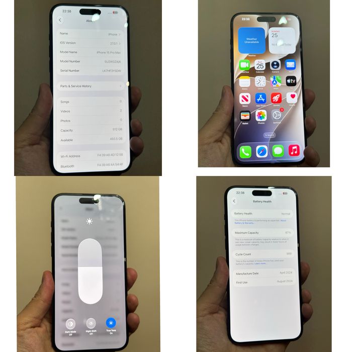 Iphone 15 Pro Max. 512гб. Акб 87%