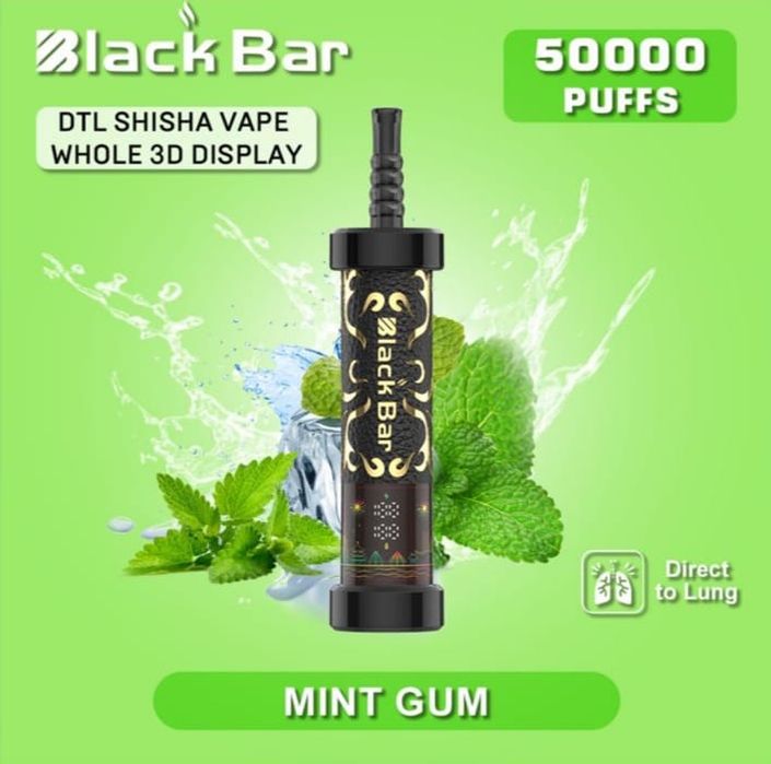 Black bar 50.000 / menta si guma
