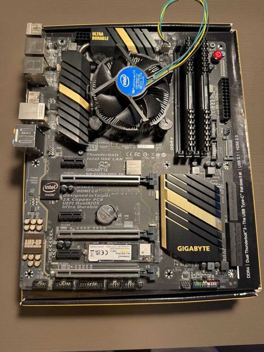 Дънна платка Gigabyte GA-Z170X-UD5 TH + Intel Core i7-6700K