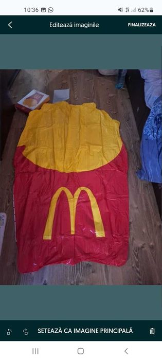 Saltea piscina McDonald's noua cu eticheta