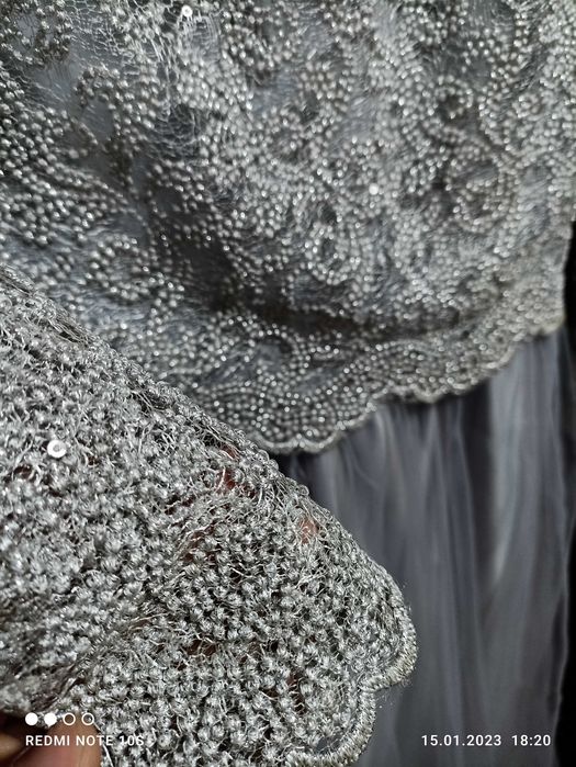 Нарядное платье из турецким материалы. Vecherniy ko'ylak