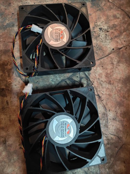 Вентиляторы не знаю отчего