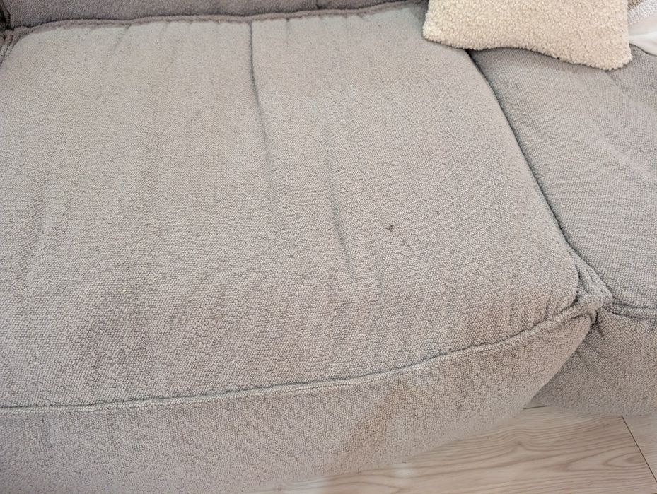 Canapea colțar modular Mille Milano premium, umplutură pene, aprox. 310 x 220 cm