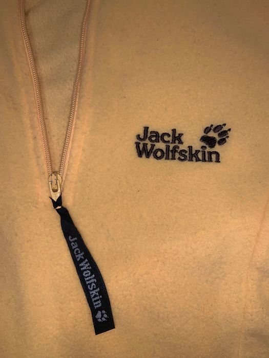 Jack Wolfskin Флиска – Жълта, Стилна и удобна, Размер S