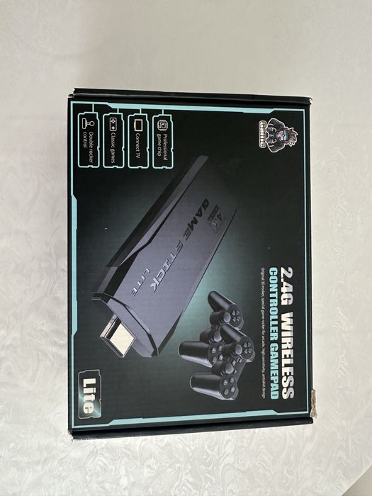 2.4G wireless controller gamepad play ИГРОВАЯ РЕТРО ПРИСТАВКА