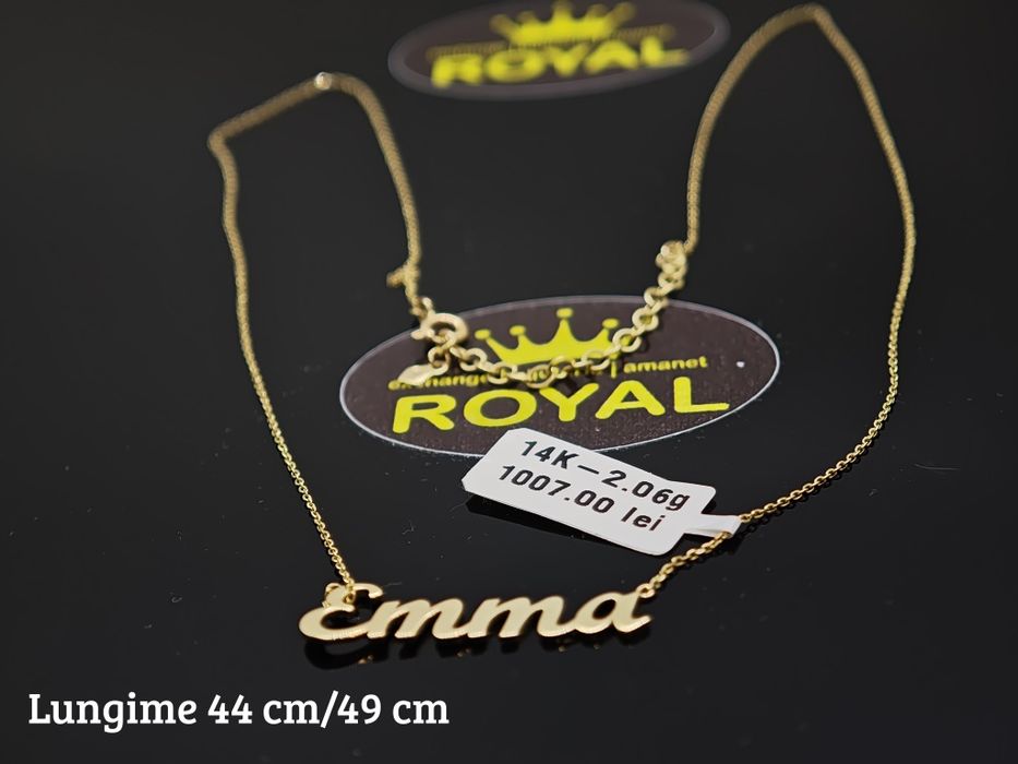 Bijuteria Royal: Lanț aur EMMA 14k/2.06 gr