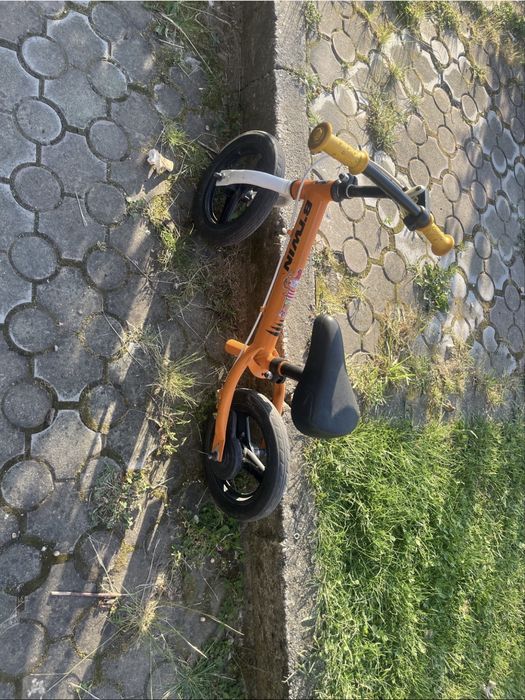 Bucicleta 12 inch fara pedale cu frana de mana