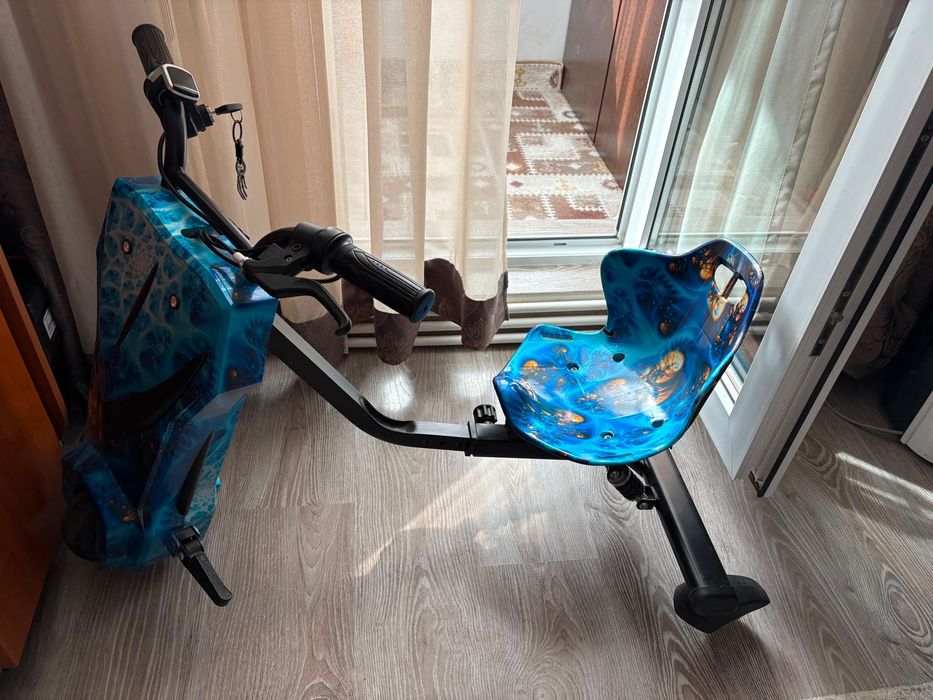 Vând Tricicleta electrica MYRIA Drifter Sky Rider MY7056BL, 8 inch, albastră, funcționabilă, folosita puțin.