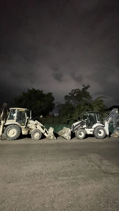 Услуга 3в1 зкскаватор погрузчик