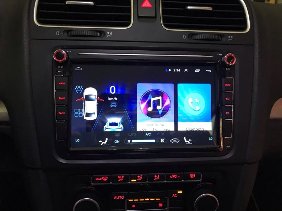 Мултимедия 8" ANDROID 14 CARPLAY за VW Golf Passat Seat Skoda Octavia
