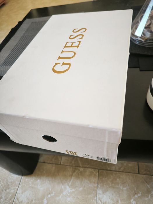 Șlapi saboți Guess Fatema Black 39