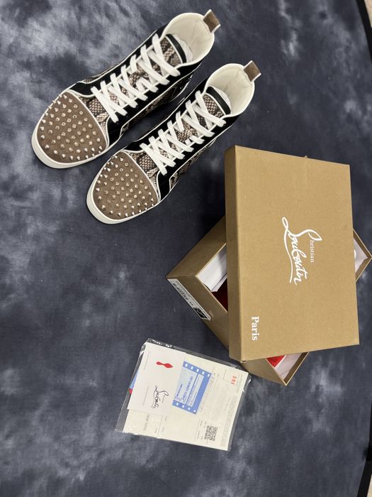 Ghete Christian Louboutin Premium 2024 piele naturala