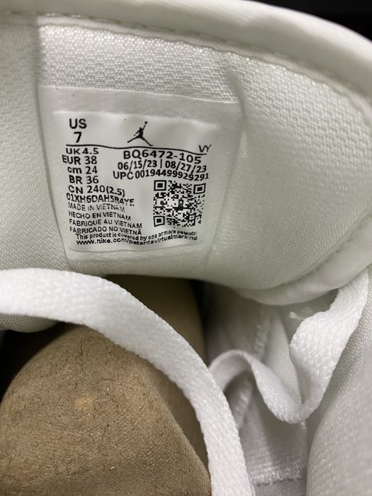 Jordan 1 Retro Mid Wolf Grey Aluminum BQ6472-105