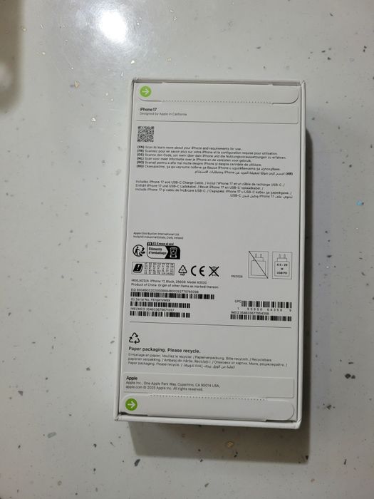 IPhone 17, Black, 256
