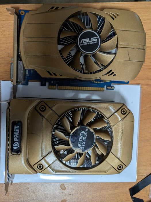 intel arc А 380 6gb продам + palit 1050 ti
