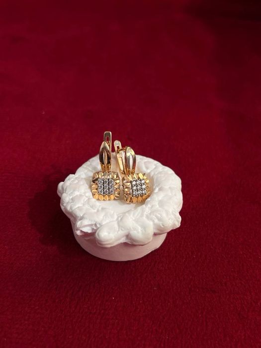 Золотые серьги\BariBarShop/ред/рассрочка