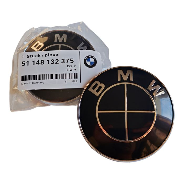 82мм Предна емблема за БМВ BMW Е60 Е90 Е39 Е46 E30 E34 E38 E65 E53