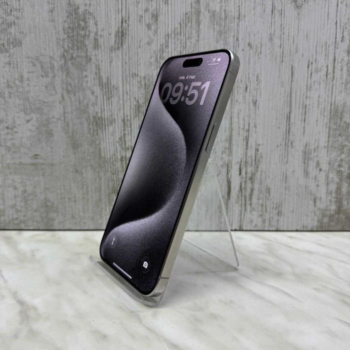 iPhone 15 Pro Max 256GB 84% White Titanium Zeus Amanet Vitan 5122