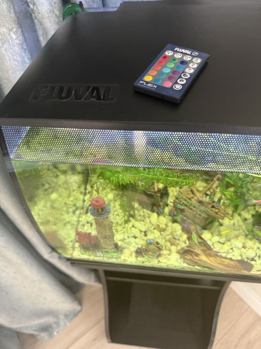 Acvariu Fluval si suport