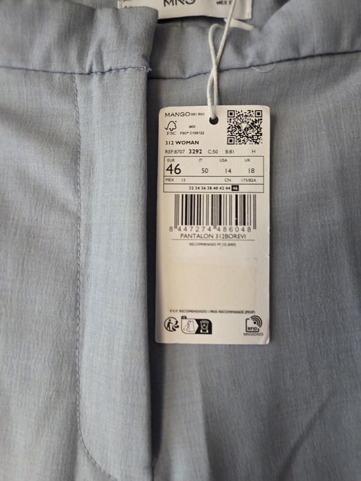 Pantaloni dama office Mango 46